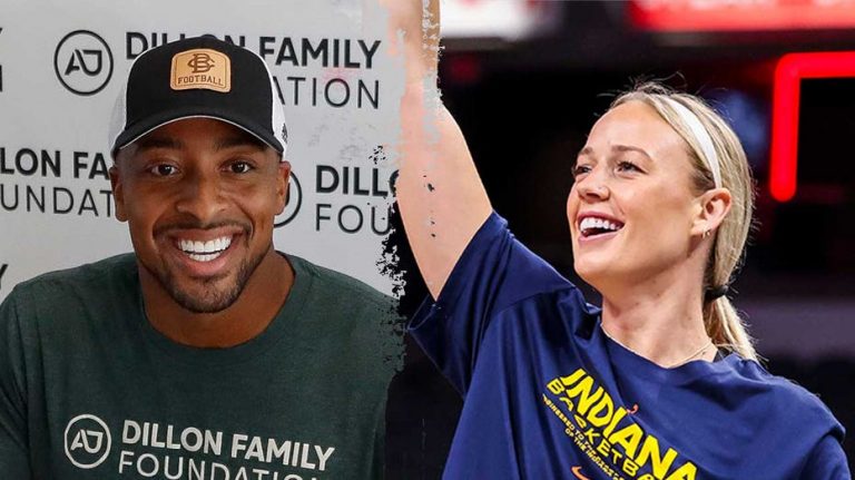 Eagles' AJ Dillon explains why Caitlin Clark's teammate, Sophie Cunningham, is his 'new favorite player'