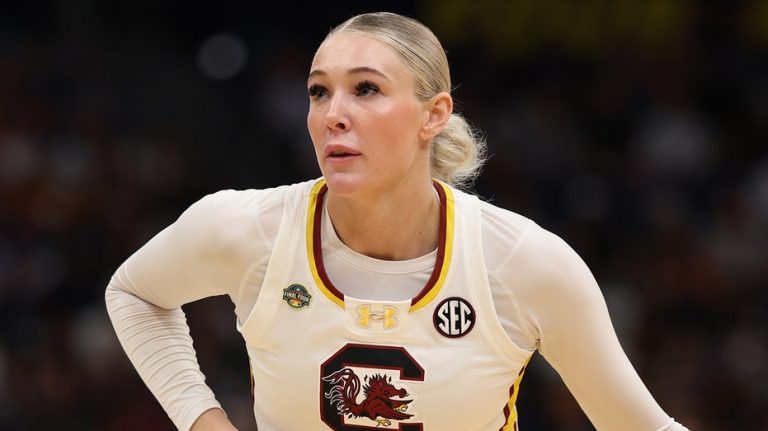 South Carolina basketball star Chloe Kitts steals spotlight at NBA Draft while supporting boyfriend