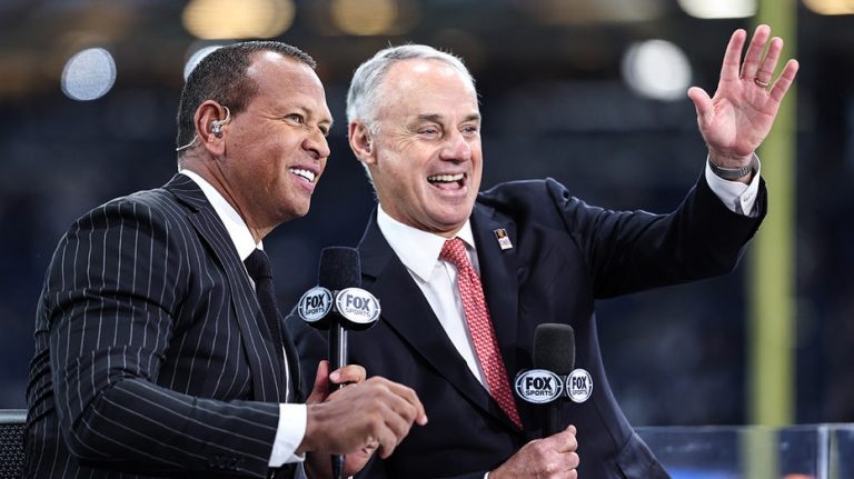 Alex Rodriguez says Rob Manfred 'saved' baseball, 'belongs' in Hall of Fame