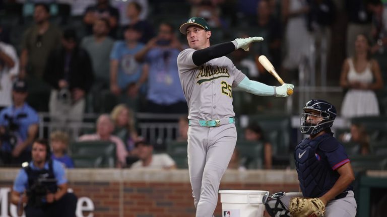 Athletics' Brent Rooker responds to ESPN star's list of preferred swing-off participants