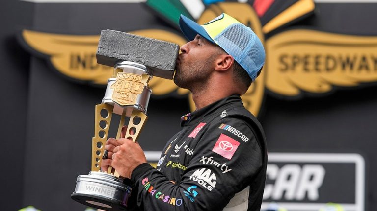 Bubba Wallace makes NASCAR history with thrilling Brickyard 400 victory at Indianapolis