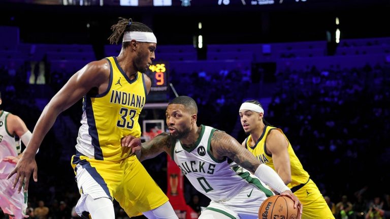 Bucks waive All-Star Damian Lillard, agree to deal with Myles Turner: reports
