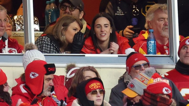 Caitlin Clark shares details of Taylor Swift conversation at Chiefs’ playoff game: ‘That was really fun’