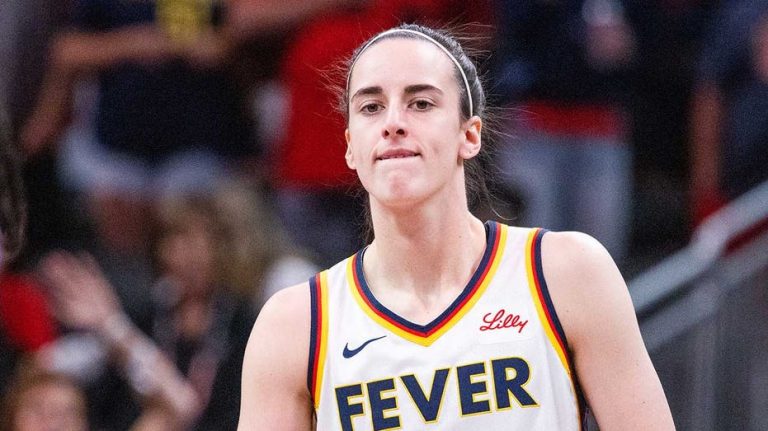 Caitlin Clark's much-anticipated return falls flat as Fever suffer blowout loss to Valkyries