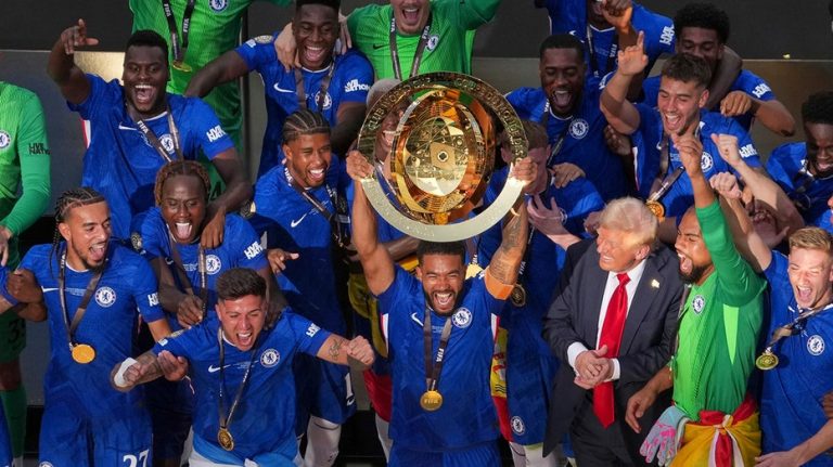 Chelsea star says he was 'confused' Trump shared stage as players celebrated Club World Cup win
