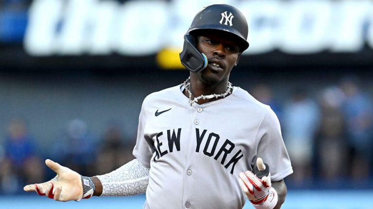 Yankees star Jazz Chisholm Jr rips Little League for suspending 12-year-old over bat flip celebration