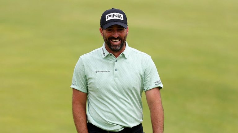 John Parry hits first hole-in-one at this year's Open Championship with spectacular shot