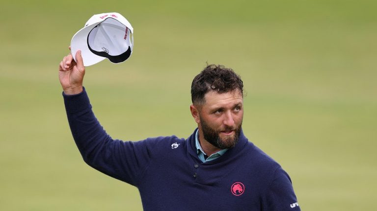 Golfer Jon Rahm unleashes on fan at The Open Championship, claims whistling created distraction during drive