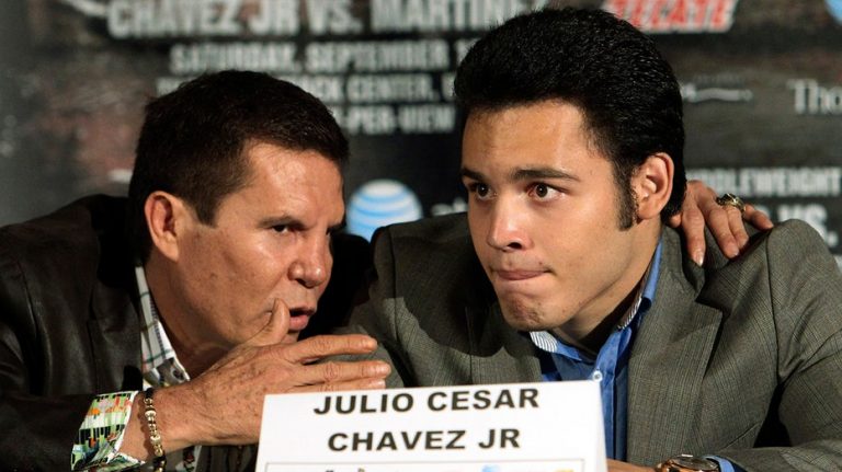 Boxing legend Julio César Chávez defends son after arrest by US immigration officials
