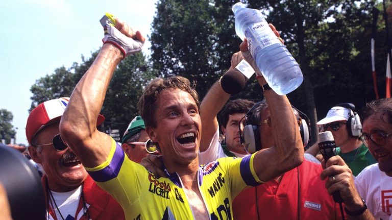 Cycling legend Greg LeMond discusses his legacy as an American while receiving Congressional Gold Medal