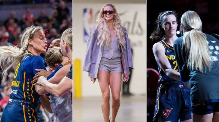 Sophie Cunningham admits to being 'feisty, sassy' amid fame for fighting to protect Caitlin Clark