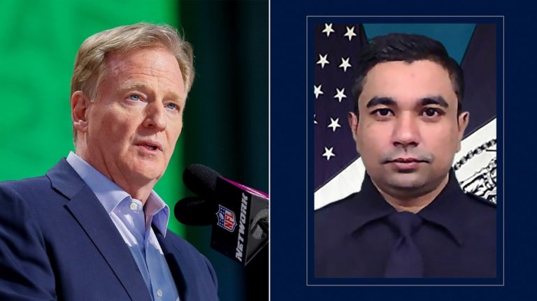 NFL's Roger Goodell praises NYPD officer who was killed in NYC shooting