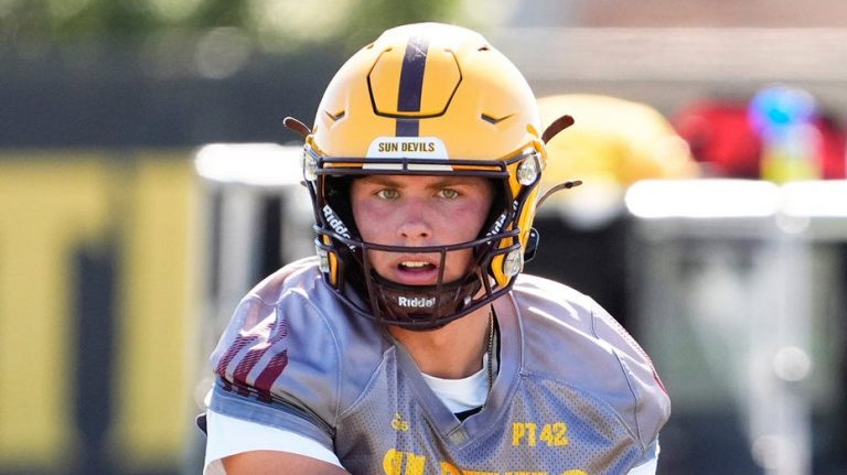Arizona State quarterback Sam Leavitt's goals are simple for 2025 season: 'Heisman and national championship'