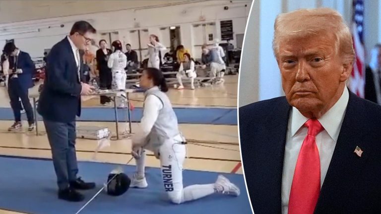 Fencer who went viral for protest of trans athlete reacts to Team USA following Trump's women's sports order