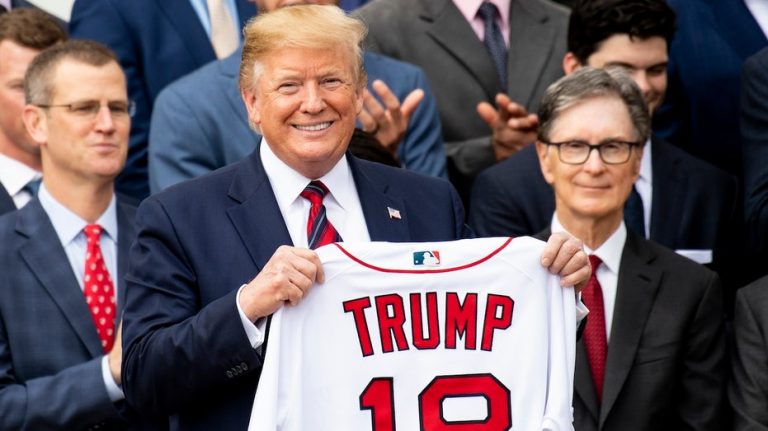 Trump points out Red Sox winning streak after Oval Office visit: 'Haven't lost since they saw me'