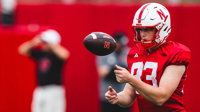 Nebraska punter Archie Wilson breaks down in tears while discussing family in Australia: 'I miss them'