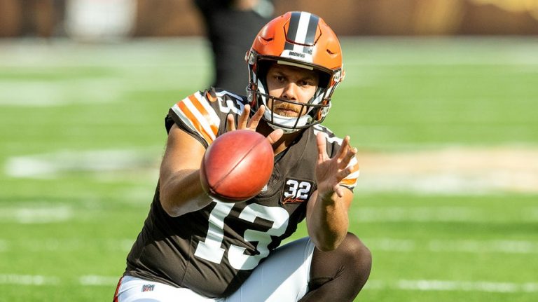 Wife of Browns punter Corey Bojorquez reveals unlikely choice for daughter’s emergency school contact
