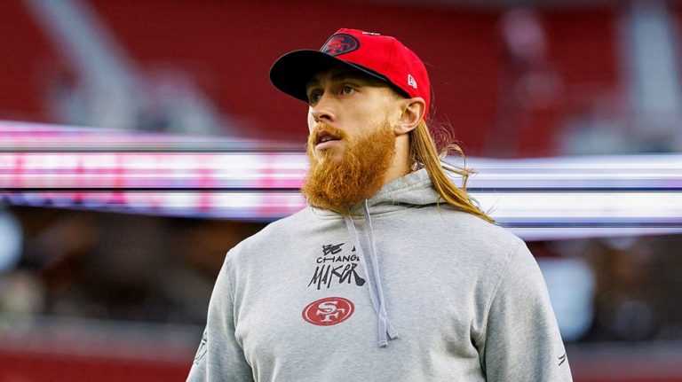 49ers' George Kittle jokes he 'considered retirement' after NFL memo bans substance he uses for gameday boost