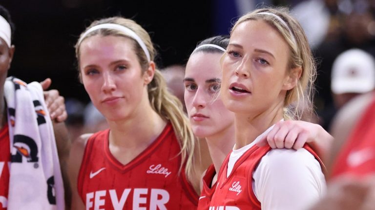 Caitlin Clark cracks at Fever teammates for posting viral bikini video: 'Focus on basketball'