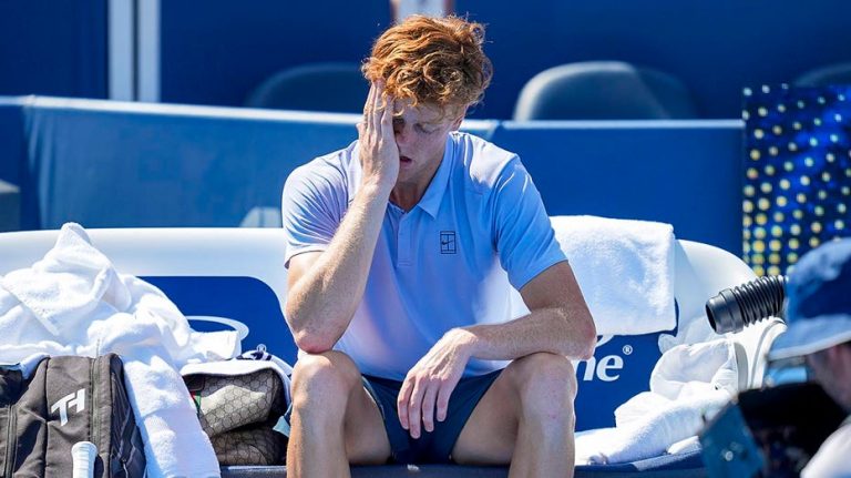 Jannik Sinner retires from Cincinnati Open final against Carlos Alcaraz, stuns crowd after just 5 games