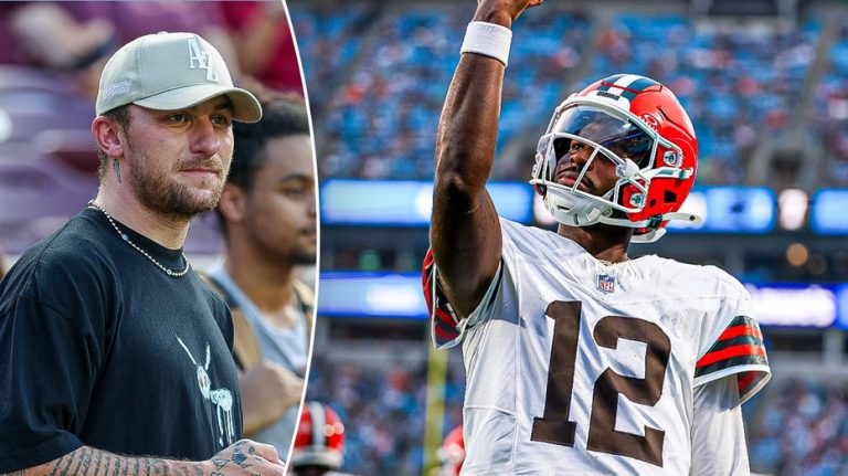 Johnny Manziel praises Shedeur Sanders' Browns approach after stellar preseason debut: 'Continue to grind'