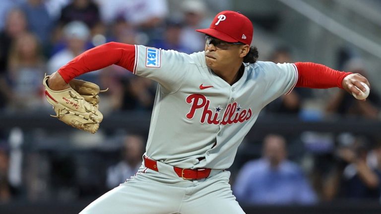 Phillies' Jesus Luzardo receives ejection as he calls out umpire on his way to dugout