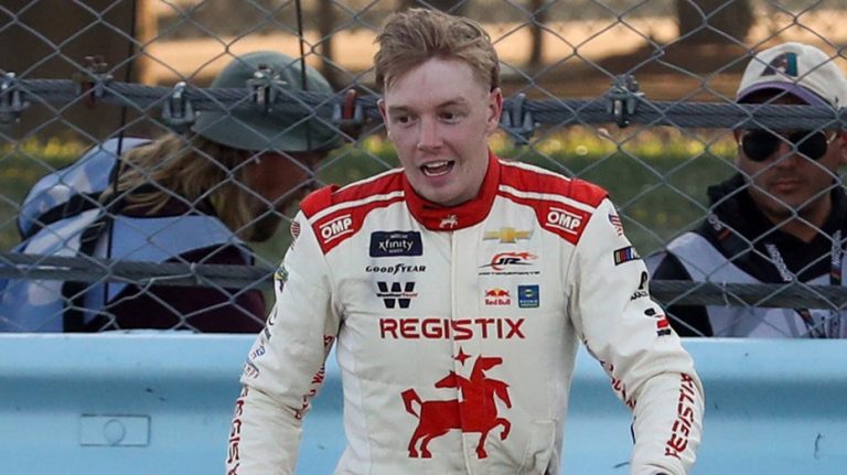 NASCAR's Connor Zilisch ironically deemed 'fall risk' after Victory Lane tumble causes broken collarbone