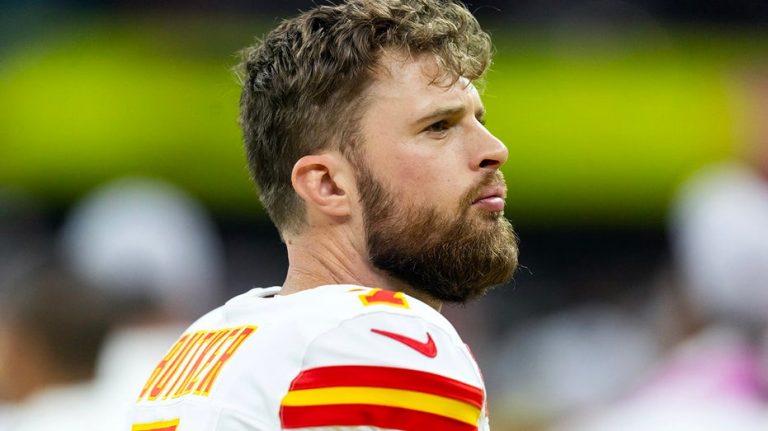 Social media users hope Travis Kelce drafts Harrison Butker as groomsman for Taylor Swift wedding