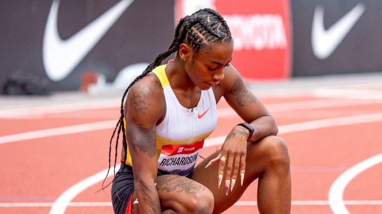 Sha'Carri Richardson's rough week ends with stunning 200-meter miss at US track and field championships
