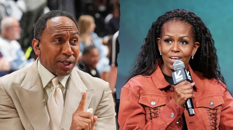 Stephen A. Smith hits back at Michelle Obama, 'still … salty' at her Trump vote comments