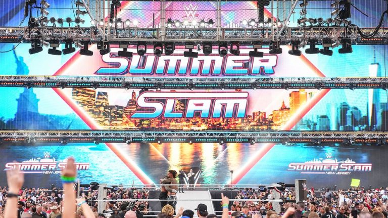 Wild brawl breaks out among fans in stands at WWE SummerSlam, caught on video
