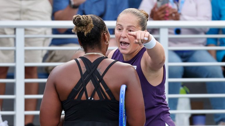 Tennis star Jelena Ostapenko apologizes on social media for remarks toward Taylor Townsend at US Open