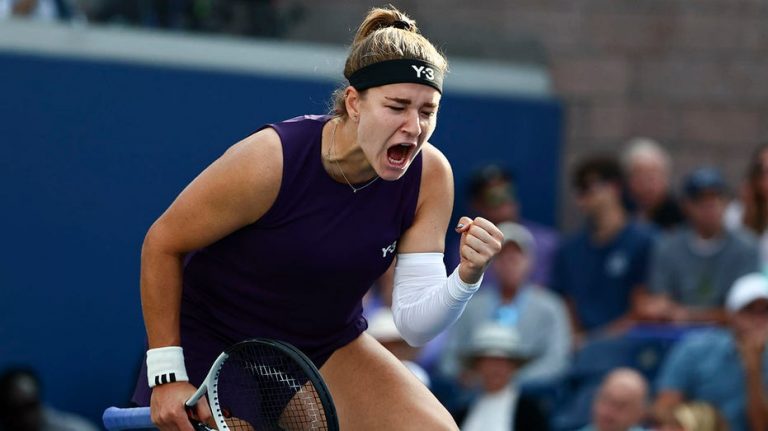 Czech tennis star says ex-boyfriend in US Open crowd startled her during match