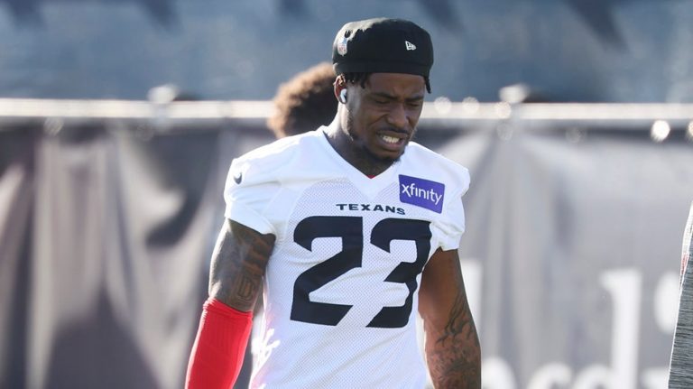 Texans' C.J. Gardner-Johnson carted from West Virginia training camp finale with possible leg injury: report