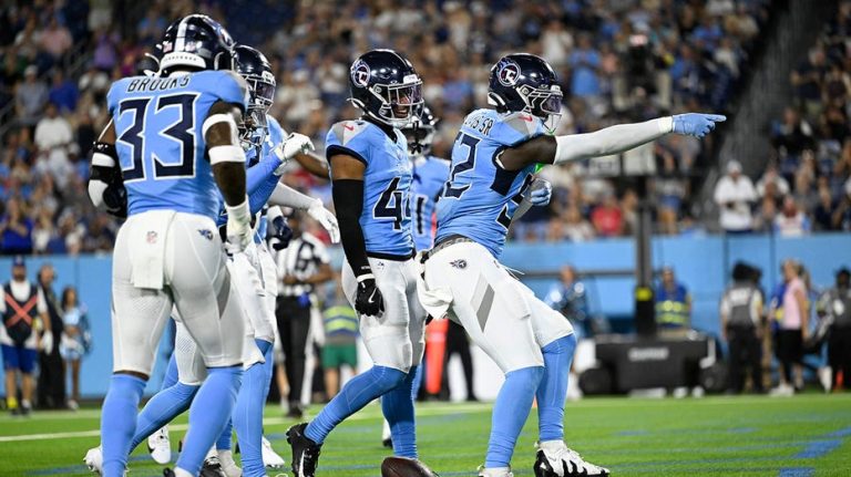 Titans' final preseason game marred by adult toy thrown onto field
