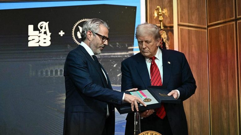 USA Today columnist labels Trump 'toddler' for taking a role in 2028 Olympics planning