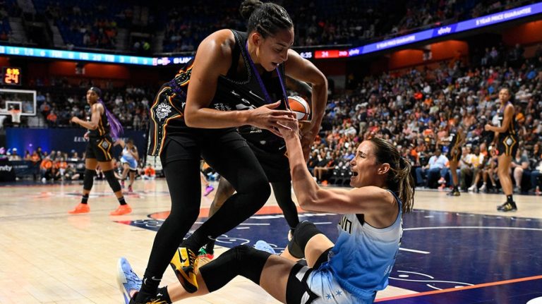 Sky, Sun players get into intense tussle during WNBA game, leads to multiple ejections