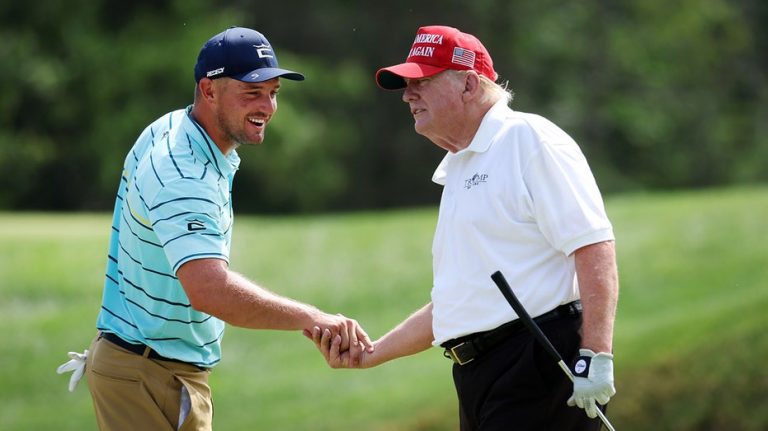 Bryson DeChambeau says Trump can 'inspire us to victory' at Bethpage Black Ryder Cup