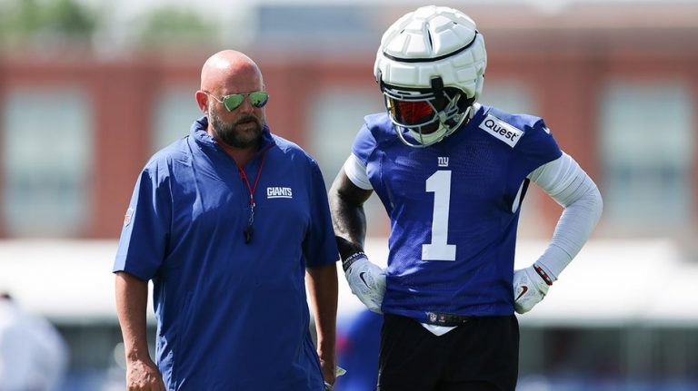 Malik Nabers, Brian Daboll clash during Giants' disappointing season opener against Commanders