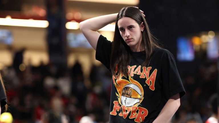 Caitlin Clark says she was fined for calling out WNBA referees after Fever's playoff win