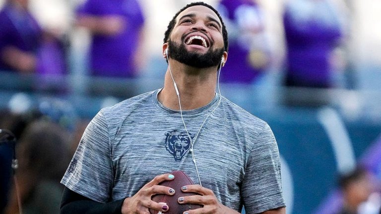 WNBA star Angel Reese shares Caleb Williams connection after NFL player's message on painted fingernails