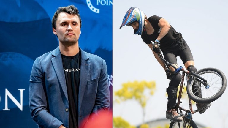 Transgender Team USA cyclist celebrates Charlie Kirk's assassination on social media