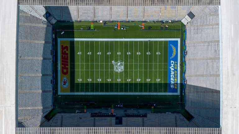 Chargers fans upset as Chiefs logo appears in end zone during designated home game in Brazil