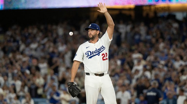 Dodgers clinch playoff berth in Clayton Kershaw's final regular-season home game