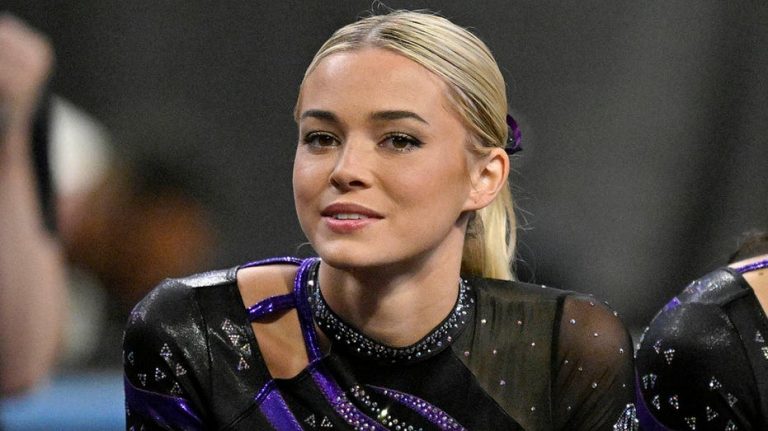 Olivia Dunne fires back at social media user mocking her for sweaty armpits