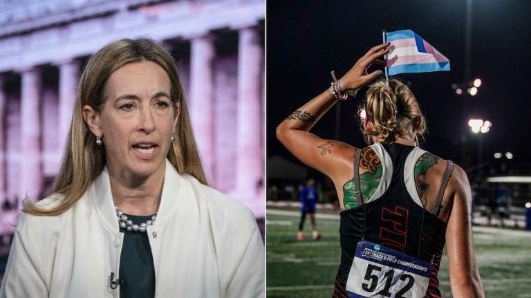 Mikie Sherrill remains silent on issue of trans athletes in women's sports as Trump calls her out for it