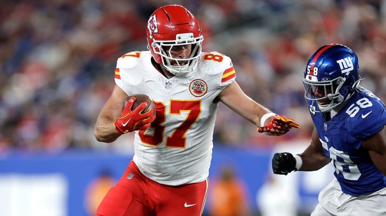 Chiefs' Travis Kelce, Andy Reid get into sideline confrontation vs Giants