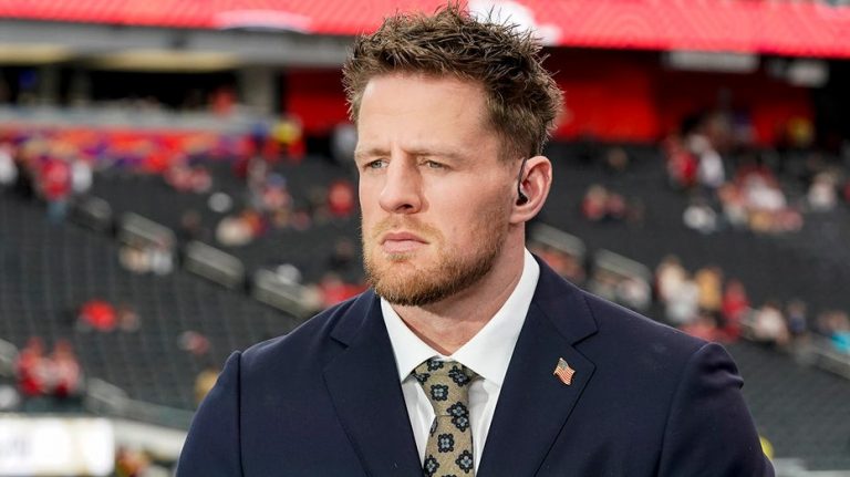 Ex-NFL star JJ Watt debuts new hairstyle for commentating debut