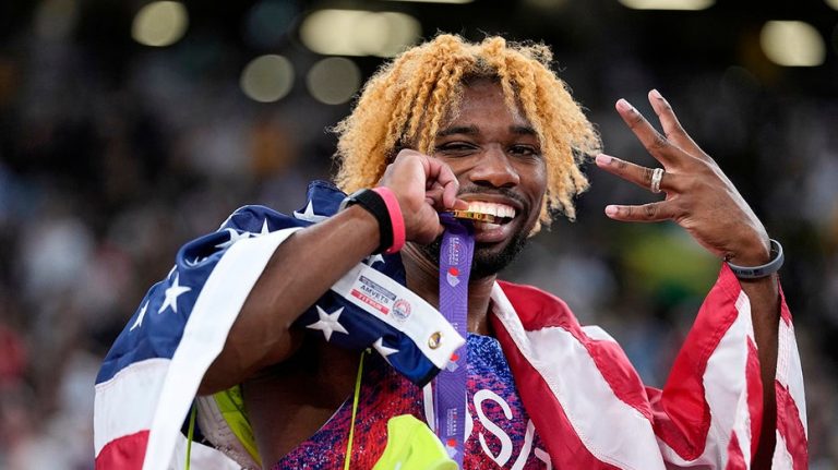 American Noah Lyles wins fourth World Championship 200m title to match Usain Bolt's historic record