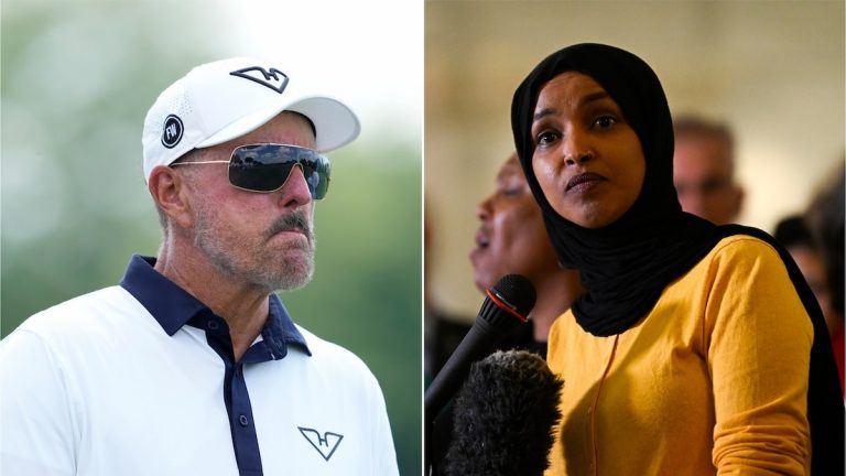 Phil Mickelson condemns Rep. Ilhan Omar for Charlie Kirk insults: 'hopefully she'll be sent back to Somalia'